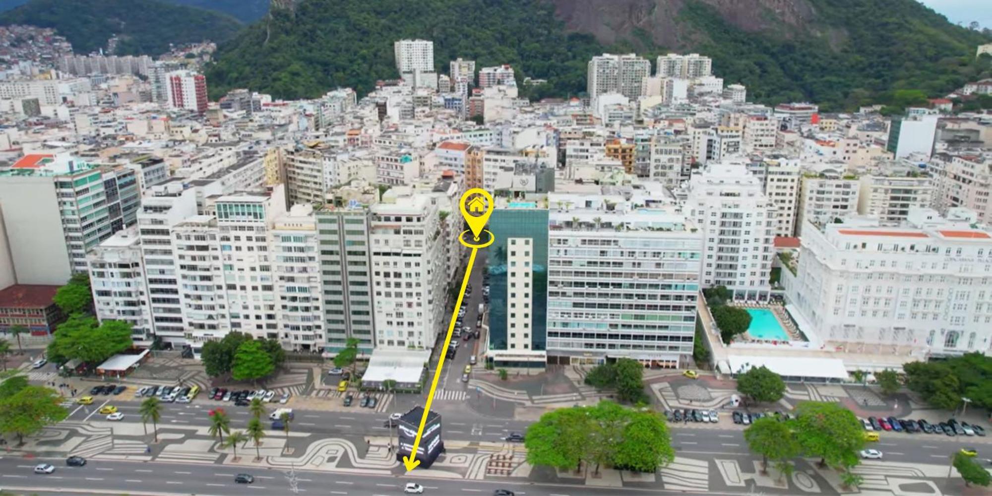 Paraiso De Ferias - Flat Copacabana 1 Ріо-де-Жанейро Екстер'єр фото